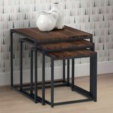 Walnut Nest of Tables